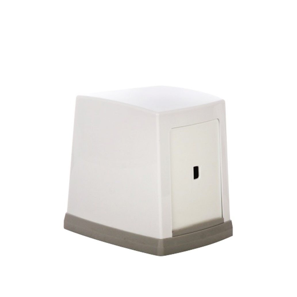 Диспенсер для салфеток LIME 135x135x105мм белый
