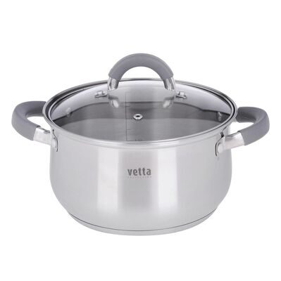 Кастрюля Vetta Вена 3,6л. со стекл. крышкой